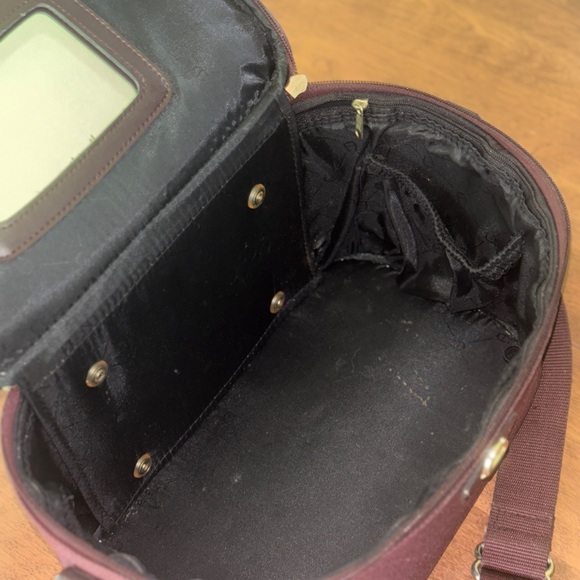 Vintage Etienne Aigner Cosmetic Travel Bag Heritage Collection - Picture 7 of 10